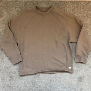 Vuori Women's Tan Crewneck Sweater size Small